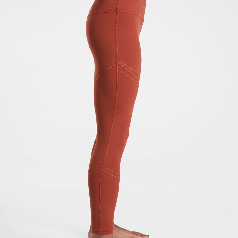 NWOT Athleta Red It's a Wrap Leggings - Picture 2 of 6